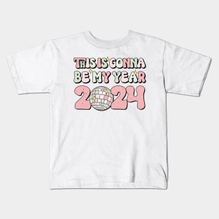 This gonna be my year 2024 Kids T-Shirt